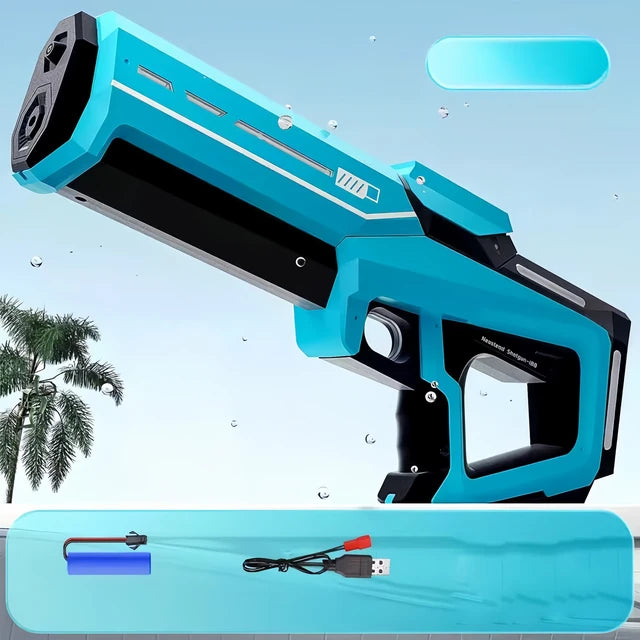 "Powerful Electric Water Blasters: Ultimate Summer Fun for Adults and Kids!"