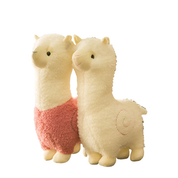 Plush Alpaca Pillow